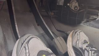 After half a day at the gym the car doesn't run well.
