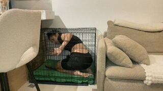 SunnyBunny was stuck in a cage - DESPERATION, REAL FARTS - WMV