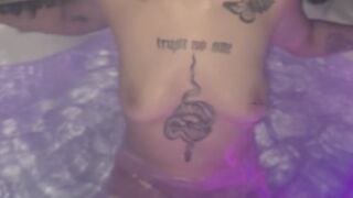 Beach Hot Tub MP4-Cum get wet with Juliana Marie