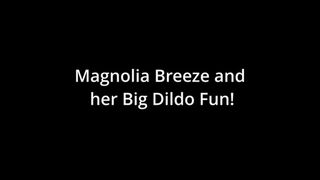 Taking A Big Dildo To That Tight Pussy