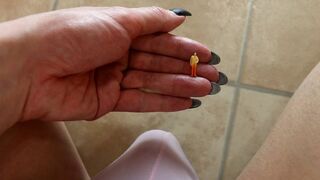TS Giantess Finds You In Her Pocket And Makes You Her Toy