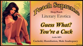 Guess what? You’re a cuck. [POV Erotic Audio ] [Cuckold] ***MP3***