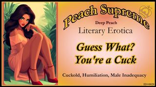 Guess what? You’re a cuck. [POV Erotic Audio ] [Cuckold] ***Visualized Audio Caption Video***