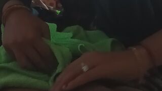 Housewife cutting pubic hair other husband