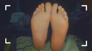 My feet are really exciting