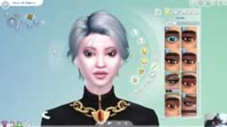 Creating my character Jin in The Sims 4