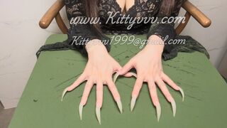 Clawing you as you squeal in pain