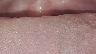 Uvula on Display: Full Focus Inside My Mouth