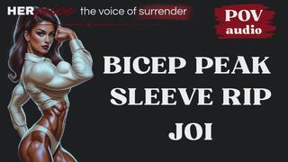Bicep Peak Sleeve Rip JOI