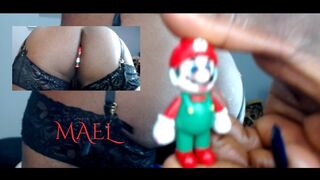 Tiny Man Intense Ass Smothered By Ebony Giantess Ass