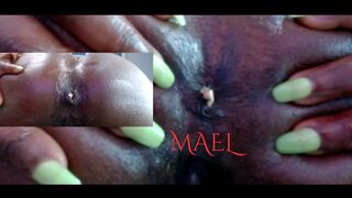 Tiny Stepbrother Stuffed In Oily Anal Vore - Unaware Giantess Ebony Ass Smothering