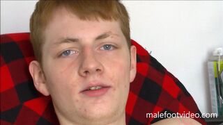 18-Year-Old Cutie Is Presenting You His Boyish Body, Black Sneaker Socks & Super Soft Feet - A Must-Buy For Twink Fans!