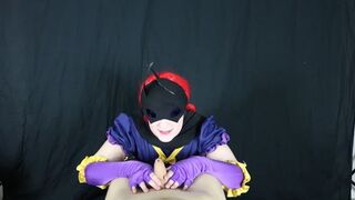 Batgirl rides you POV Creampie