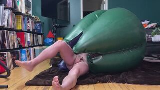 Alien Egg Vore and Masturbation
