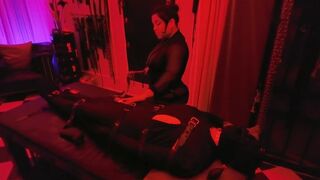 Real Life Femdom - Sensory deprivation and electro overload