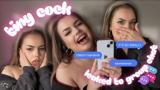 TINY COCK LEAKED TO GROUP CHAT - SPH and Humiliation Femdom Fantasy