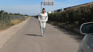 Riding in silk clothes and shiny boots ORDER a