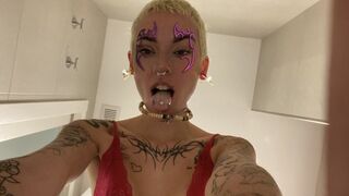 Vore giantess mouth tongue and big uvula compilation