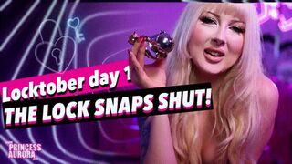 Locktober day 1: The lock snaps shut