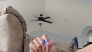 Making myself Squirt & Cum in my master bedroom