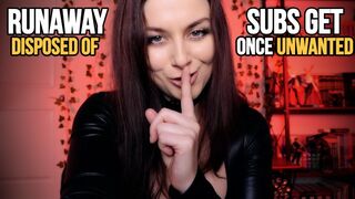 RUNAWAY SUBS GET DISPOSED OF ONCE UNWANTED 4K - ELLIE IDOL