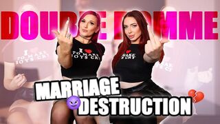 Double Domme Marriage Destruction w Brat Barbie HOMEWRECKING GOONING ASS WORSHIP DOUBLE DOMINATION BRAT GIRLS MASTURBATION ENCOURAGEMENT HUMILIATION