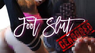 Foot Slut - censored