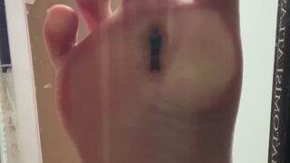 Giantess Underglass Feet Crush - Part 2