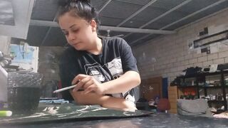 Sexy Pawg Smoking Cigarette