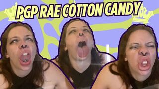 Plexiglass Princess Rae Cotton Candy
