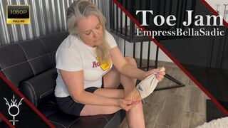 Toe Jam da EMPRESSBELLASADIC é sagrado, respire esta essência TOE JAM DIRTY SOLES TOES SPREADING