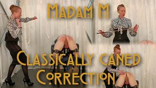 Classically Caned Correction, tightly bound traditional extreme caning (4K version)