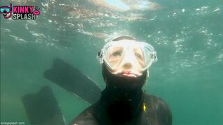 Freediving Fetish Fantasy: Fins, Gasps & Underwater Control - AVI