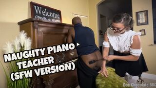 Ahanu Reed x Doc Chocolate NAUGHTY PIANO TEACHER SFW Version