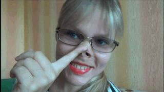 SEXY NOSE PINCHING 12ECc