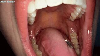 Karly Salinas close up GIANTESS VORE! Throat and uvula views! ASMR - MP4