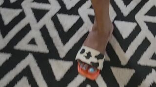 Walk with me watch my soles