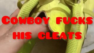 Cowboy fucks his cleats - 720p