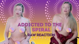 Addicted to the Spiral - Raw Mesmerized Pet Slave Reaction (Obedience, Petplay)