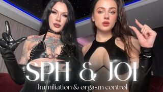 Double Goddess domination: one tiny dick, two disappointed Queens