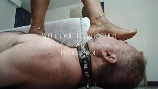 Standing on Slave Jay's Face - Face and Head Standing, Giantess, Trampling Fetish