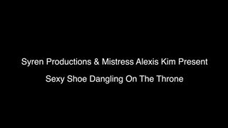 Sexy Shoe Dangling On The Throne (1080p)