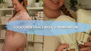 Locktober Tasks Week 3: Humiliation