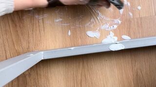 Messy lotion session - Danner Wallowa sandals