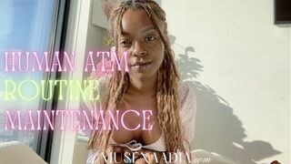 Human ATM Routine Maintenance