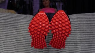 Sneakers, socks, soles and toes (small4phone)