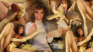 step M0MMY's latex gloves fetish makes you hard