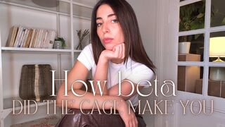 How beta did the cage make you ? CHASTITY - BETA HUMILIATION