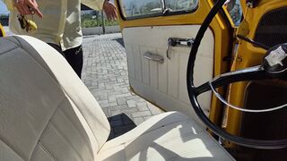 Driving with my new heel after work
