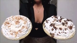 Foot WAM Tease With Cream Pies -Mp4